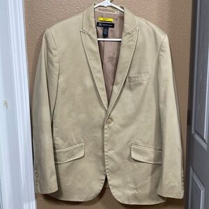 Men’s Tan Slim Fit Blazer (MEDIUM)